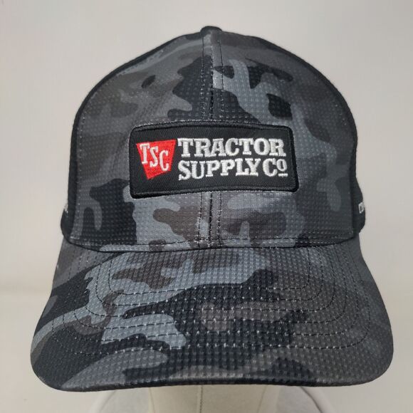 Tractor Supply Co. Strapback Hat Camouflage OSFA Adjustable Embroidered 6 Panel - Picture 2 of 8